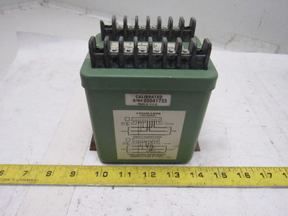 Ohio Semitronics PC5-114D 3PH 3 Wire AC Watt Transducer 600V 20A  0-±10V