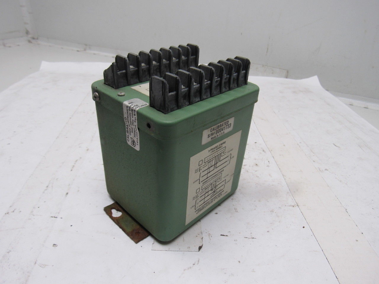 Ohio Semitronics PC5-114D 3PH 3 Wire AC Watt Transducer 600V 20A  0-±10V