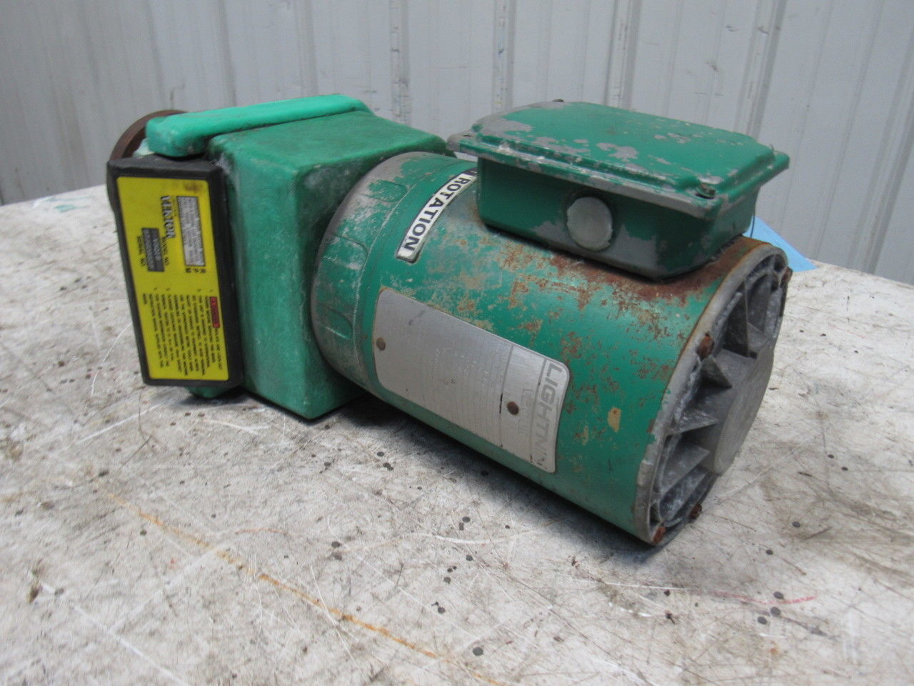 Lightnin 21607 V5Q18 Vektor .25Hp .18kW 1725RPM 230/460V Mixer Parts/Repair
