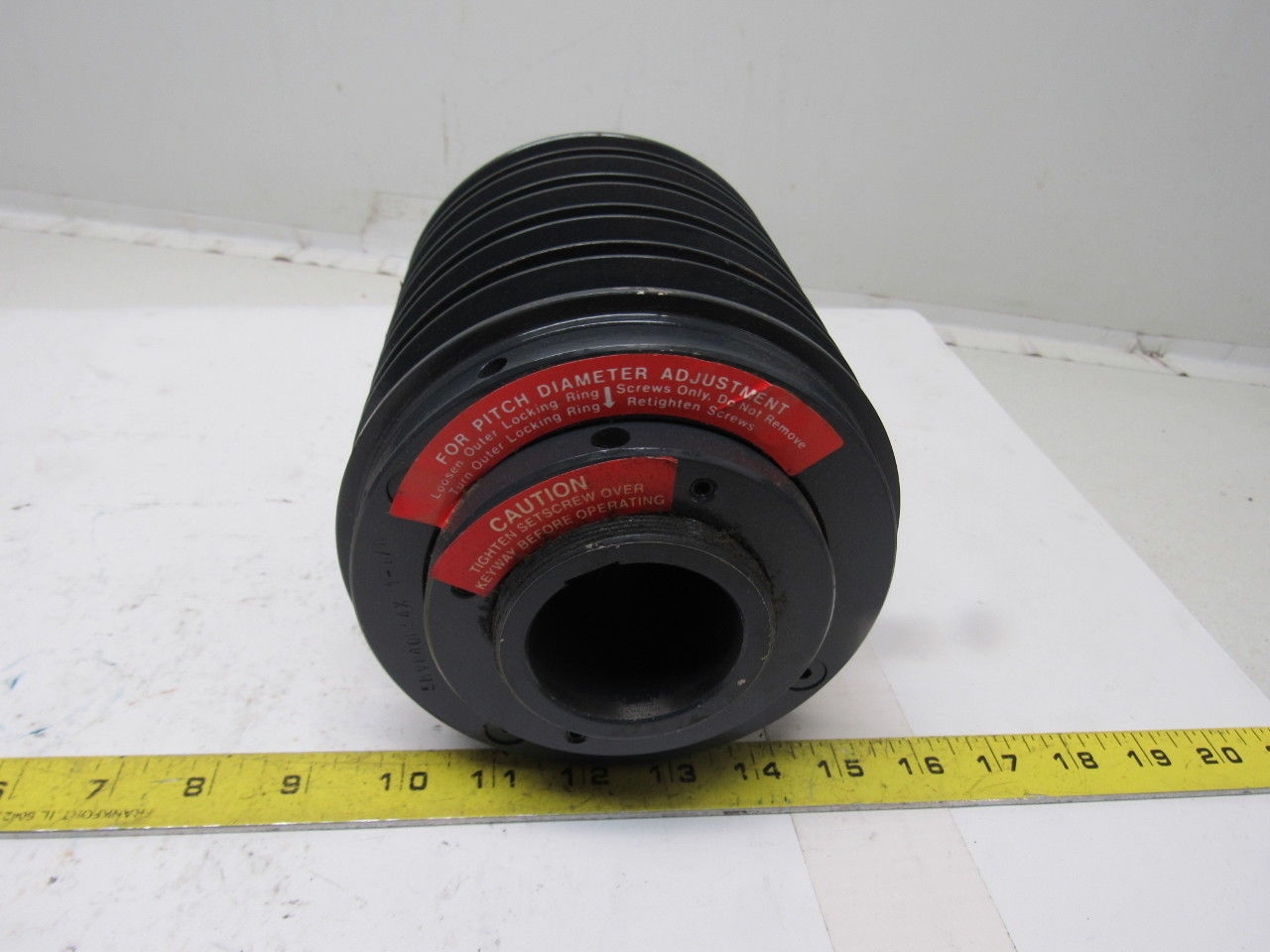 Browning 5MVP40B54X1 7/8 1-7/8" Bore 5 A/B Belt Finished Bore 5 Groove Pulley