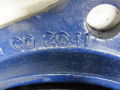 Rose Truck & Caster 2042 2041 10" x3" Cast Iron Crowned Swivel Caster 5x6" Plate