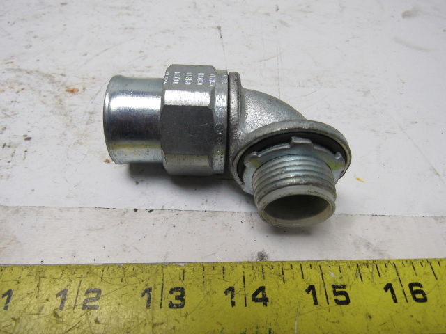 Appleton STMN-90075 90° Liquidtight Flexible Conduit Connector 3/4" Lot of 4