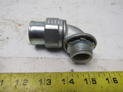 Appleton STMN-90075 90° Liquidtight Flexible Conduit Connector 3/4" Lot of 4