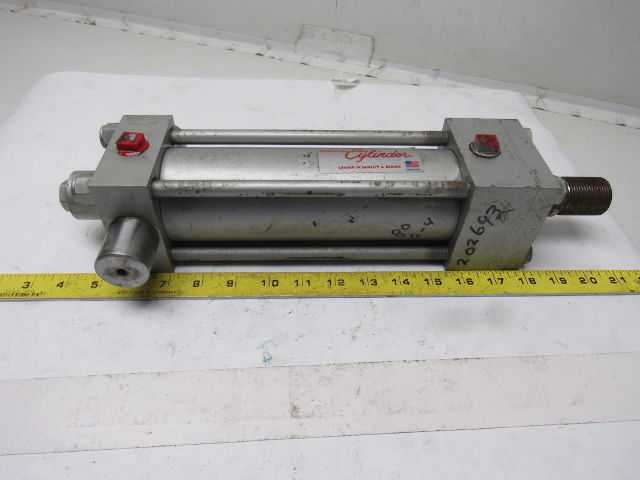 Milwaukee C-18351 2-1/2" Bore 7" Stroke 1-3/8" Rod Trunnion Hydraulic Cylinder
