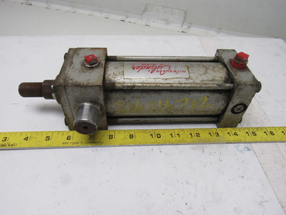 Milwaukee 121-71-24S-2 2-1/2" Bore 4-1/2" Stroke 1" Rod 250PSI Air Cylinder