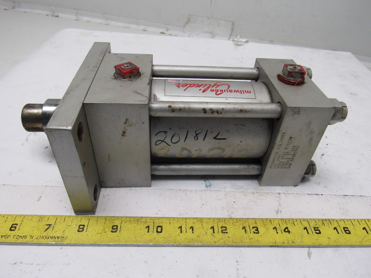 Milwaukee HA31 2-1/2" Bore 2-1/2" Stroke Bump Lift Air Cylinder 250PSI