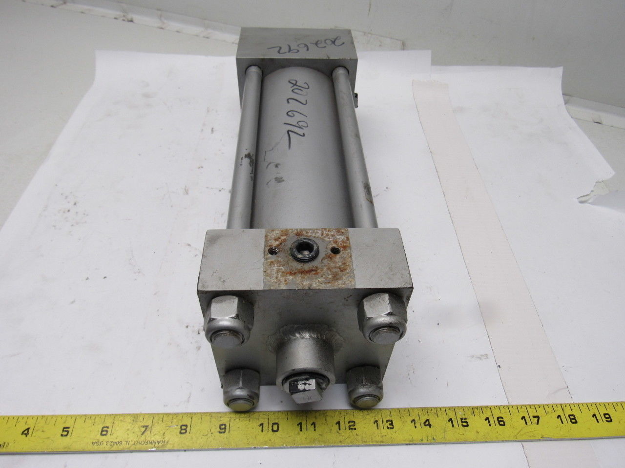 Milwaukee B-18350 3-1/4" Bore 7" Stroke 1-3/8" Rod 3000PSI Hydraulic Cylinder