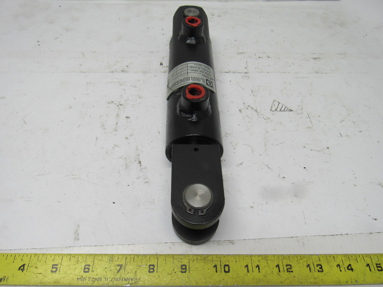 Loramendi 202.601 Hydraulic Cylinder 40mm Bore 90mm Stroke Clevis Ends 160 Bar
