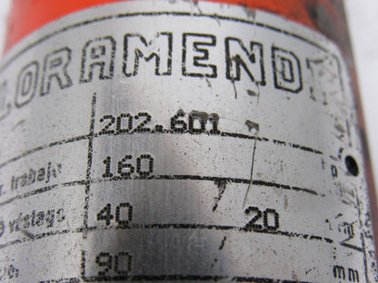 Loramendi 202.601 Welded Hydraulic Cylinder 40mm Bore 90mm Stroke Clevis Ends
