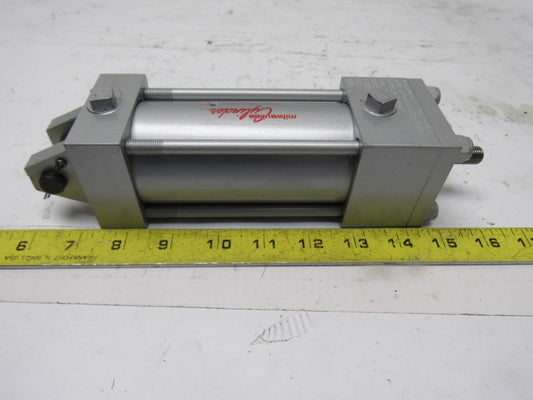 Milwaukee LH-61 3-1/4" Bore 2" Stroke 3/8" Rod Clevis 1500PSI Cylinder