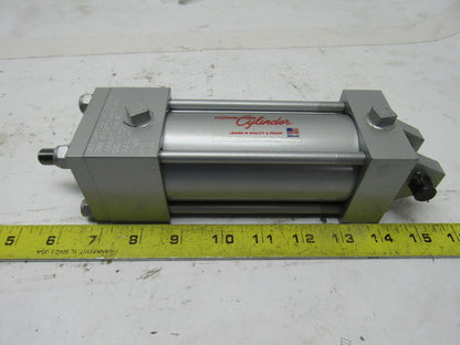 Milwaukee LH-61 3-1/4" Bore 2" Stroke 3/8" Rod Clevis 1500PSI Cylinder
