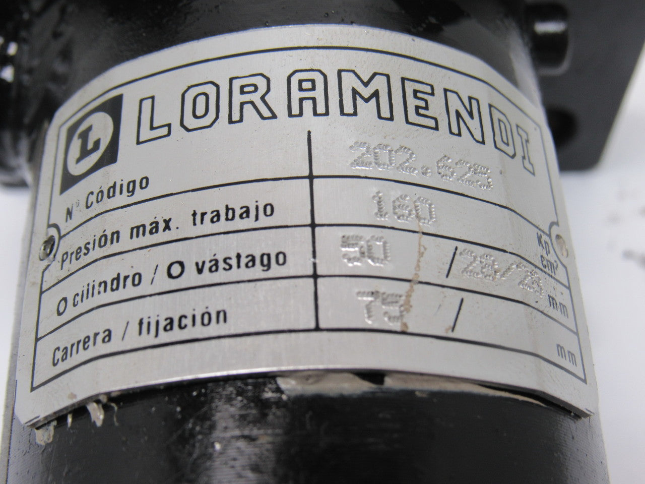 Loramendi 202.625 Double Ended Hydraulic Cylinder 50mm Bore 56mm Stroke