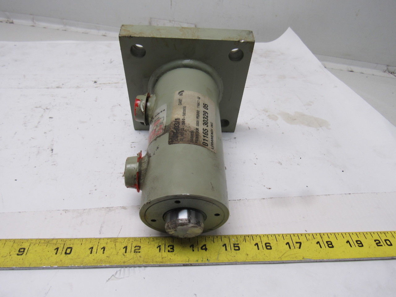 Loramendi Double Ended Hydraulic Cylinder 50mm Bore 50mm Stroke
