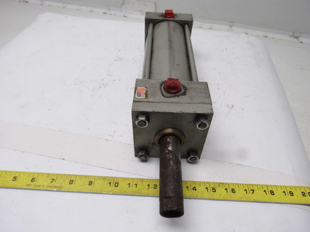 Milwaukee A-61 Pneumatic Air Tie Rod Cylinder 3-1/4" Bore 6-1/4" Stroke