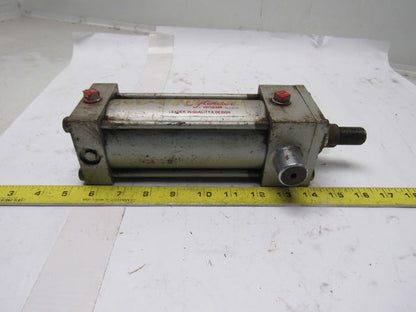 Milwaukee 121-71-24S-2 Pneumatic Air Cylinder 2-1/2" Bore X 7-1/2" Stroke