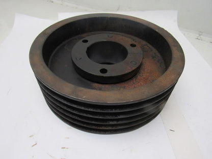 5-5V118E-D 12" Dia. 5 Groove V-Belt Pulley Sheave 3-3/8" Bushed Bore