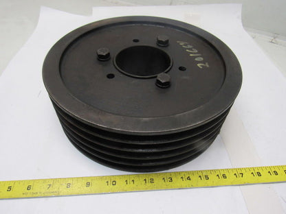 5-5V118E-D 12" Dia. 5 Groove V-Belt Pulley Sheave 3-3/8" Bushed Bore