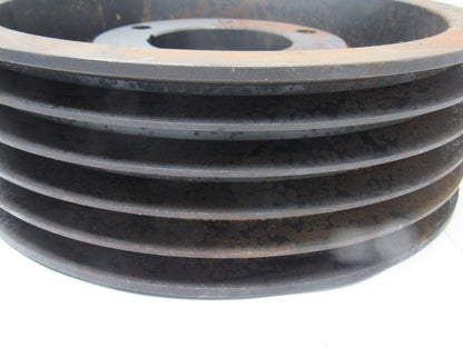 5-5V118E-D 12" Dia. 5 Groove V-Belt Pulley Sheave 3-3/8" Bushed Bore