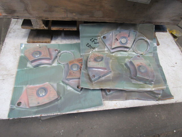 Elliott PR584610-1 OLE-1 GBT-1470-R Steam Turbine Thrust Bearings/Shoe Set Lot/2