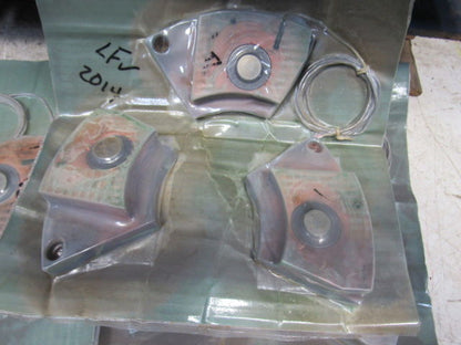 Elliott PR584610-1 OLE-1 GBT-1470-R Steam Turbine Thrust Bearings/Shoe Set Lot/2