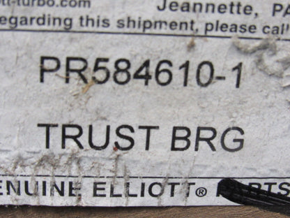Elliott PR584610-1 OLE-1 GBT-1470-R Steam Turbine Thrust Bearings/Shoe Set Lot/2