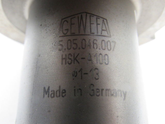 Techniks Gewefa HSK-A100 95.05.46.007 1-13mm Synchro Chuck