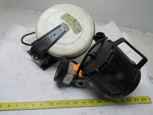 Waldmann HGWK-70-24VAC Waterproof Halogen Machine Light 24V W/26' Cord W/Reel