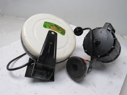 Waldmann HGWK-70-24VAC Waterproof Halogen Machine Light 24V W/26' Cord W/Reel