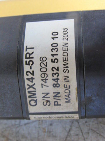 Atlas Copco QMX42-5RT BSM2275D-R4.3 560 RPM 1/2" Drive Straight Nut Runner
