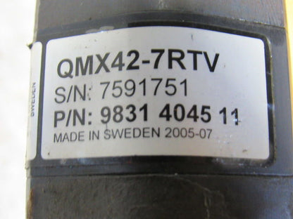 Atlas Copco QMX42-7RTV 1/2" Drive 360RPM Right Angle Nut Runner