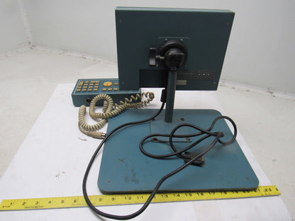 K J Law G2500 M3300-ES03 Ultra Gage Key Box Pad & 10" Monitor Display