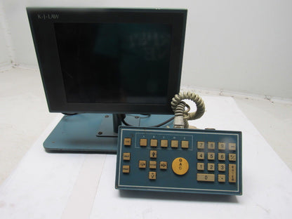K J Law G2500 M3300-ES03 Ultra Gage Key Box Pad & 10" Monitor Display