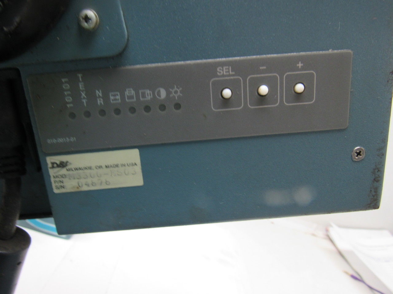 K J Law G2500 M3300-ES03 Ultra Gage Key Box Pad & 10" Monitor Display
