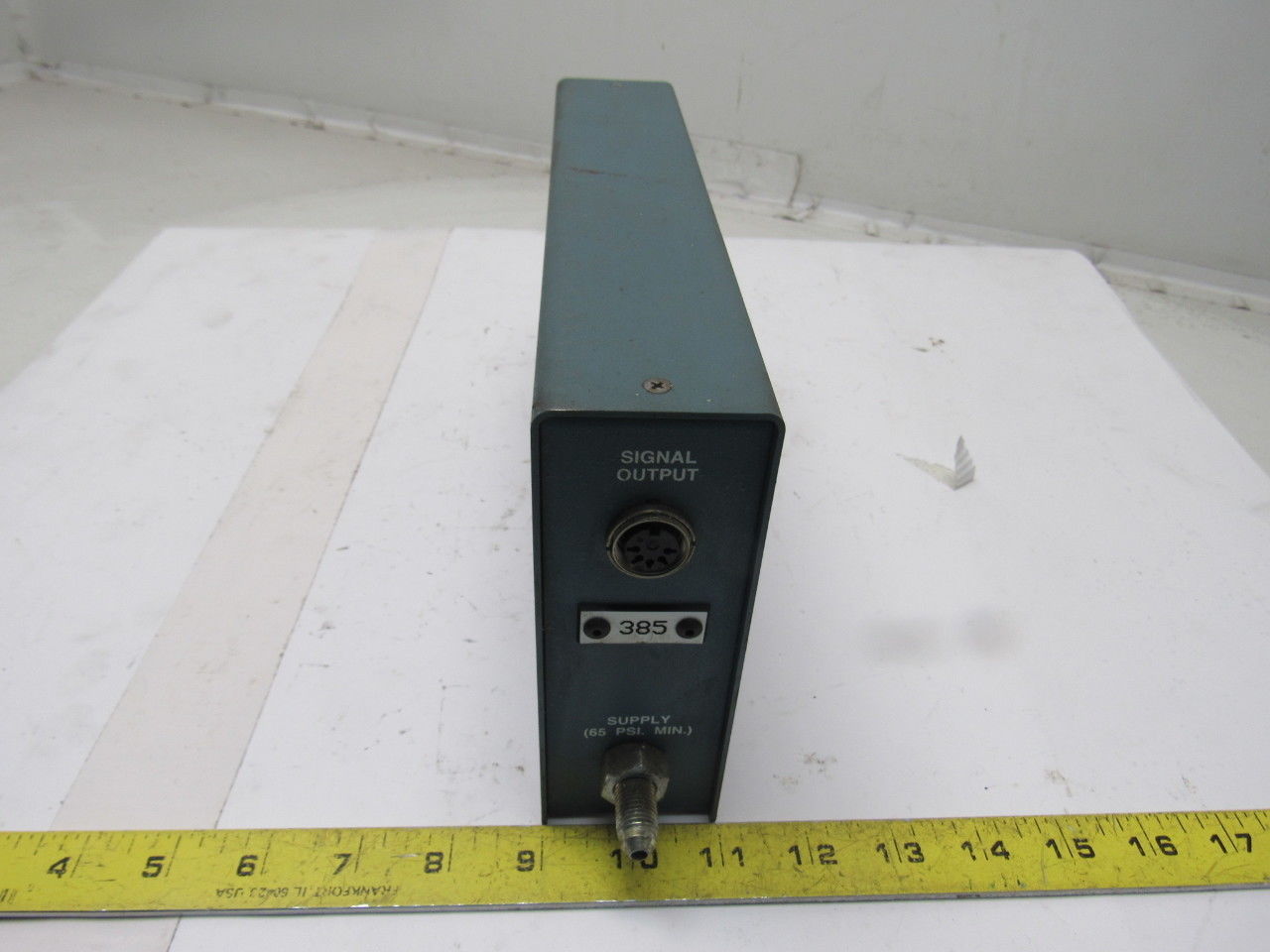 K J Law 65PSI Supply Fine Tune Pneumatic Transducer