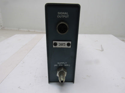 K J Law 65PSI Supply Fine Tune Pneumatic Transducer