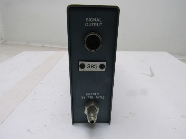 K J Law 65PSI Supply Fine Tune Pneumatic Transducer