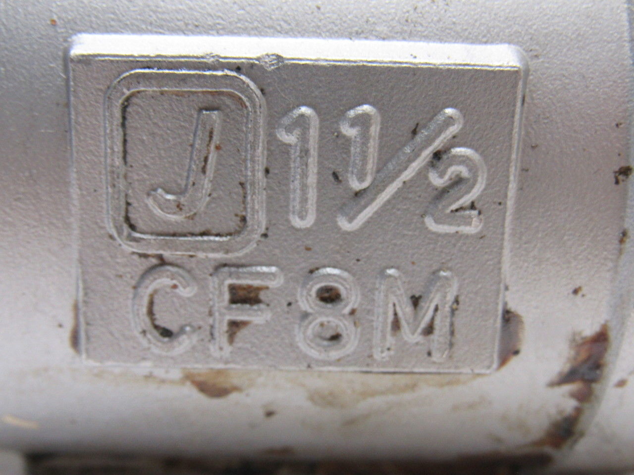 Jamesbury CF8M 1-1/2" Threaded Ball Valve Stainless Steel 1000CWP