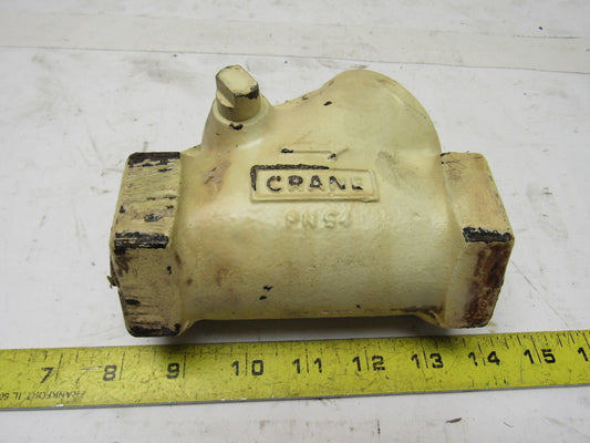 Crane PN64 Malleable Iron 1000CWP Swing Check Valve 1-1/2"