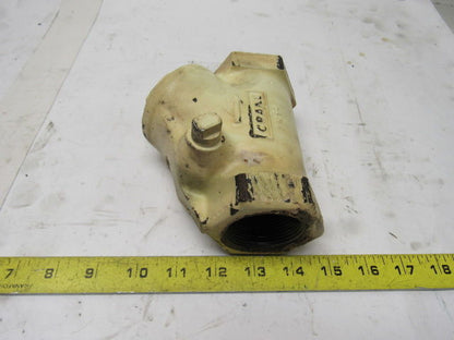 Crane PN64 Malleable Iron 1000CWP Swing Check Valve 1-1/2"