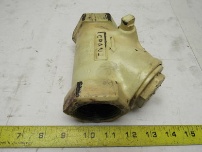 Crane PN64 Malleable Iron 1000CWP Swing Check Valve 1-1/2"