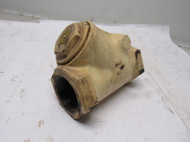 Crane PN64 Malleable Iron 1000CWP Swing Check Valve 1-1/2"
