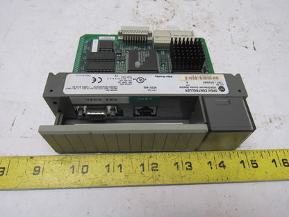 A-B Allen Bradley 1747-OCVGAE Ser. A VGA/Ethernet Combo Module