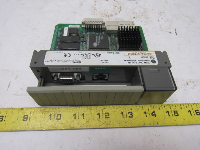 A-B Allen Bradley 1747-OCVGAE Ser. A VGA/Ethernet Combo Module