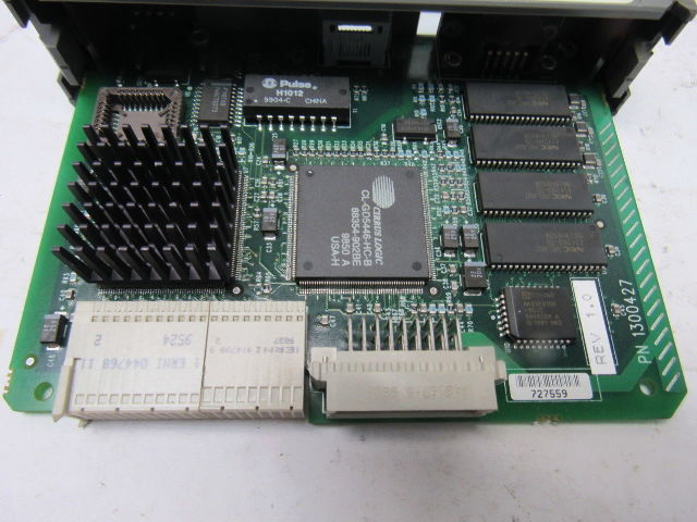 A-B Allen Bradley 1747-OCVGAE Ser. A VGA/Ethernet Combo Module