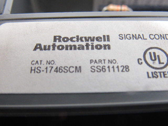 Rockwell Automation HS-1746SCM Signal Conditioning Module
