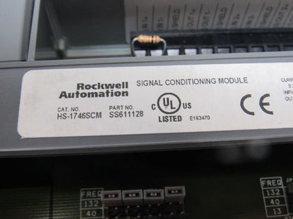 Rockwell Automation HS-1746SCM Signal Conditioning Module