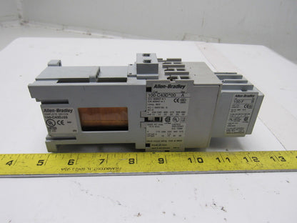 A-B Allen Bradley 100-C43DJ22 Safety Contactor W/100-F