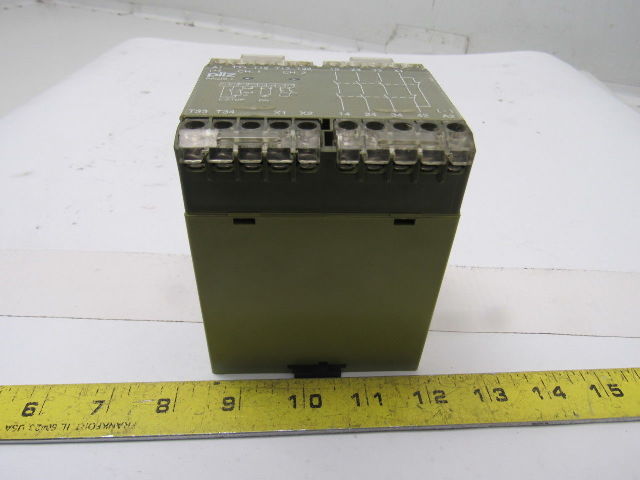 Pilz PNOZ 1 3S/1O ID Nr. 475695 E-Stop Safety Gate Relay 24VDC