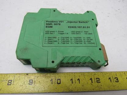 Prodimo V01 X2422.107.01.01 Injector Switch Terminal Module