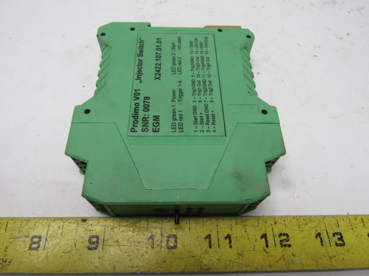 Prodimo V01 X2422.107.01.01 Injector Switch Terminal Module